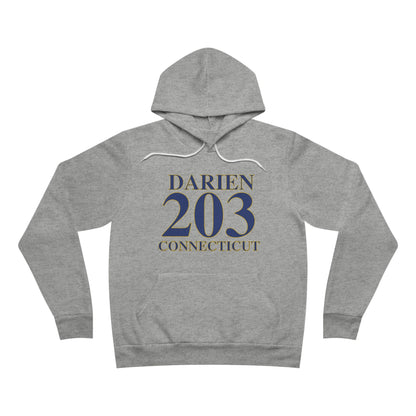 Darien 203 Connecticut Unisex Sponge Fleece Pullover Hoodie