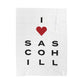 Love Sasco Hill Velveteen Plush Blanket