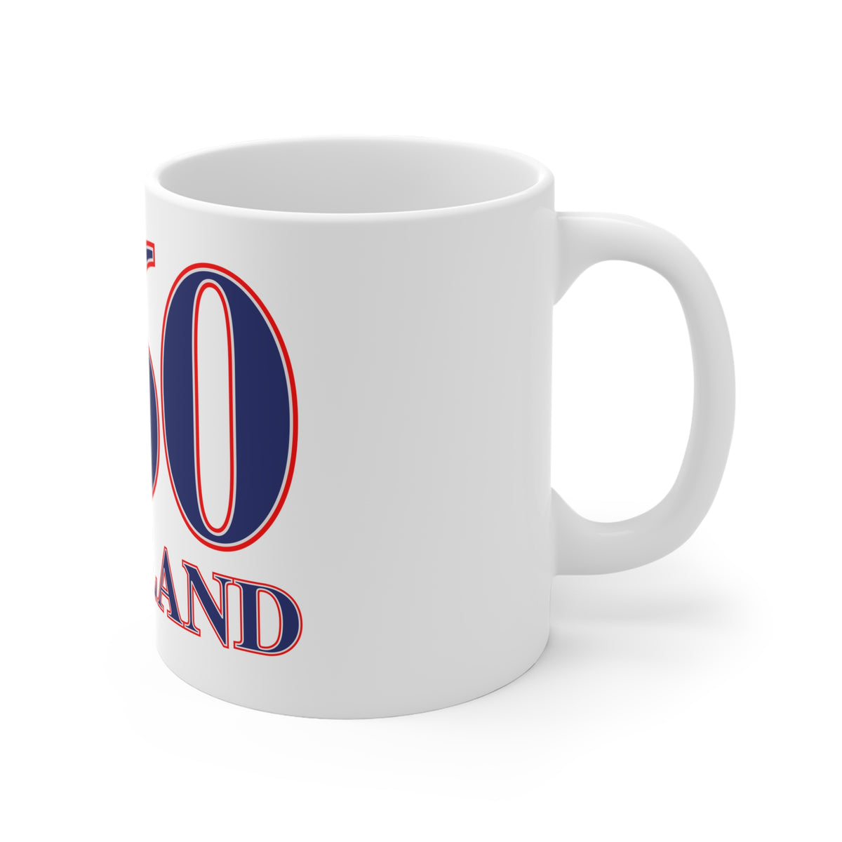 860 Portland Red, White & Blue Mug 11oz