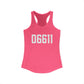06611 Trumbull CT Zip Code Women's Ideal Racerback Tank Top