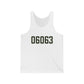 06063 Barkhamsted Connecticut Zip Code Unisex Jersey Tank Top