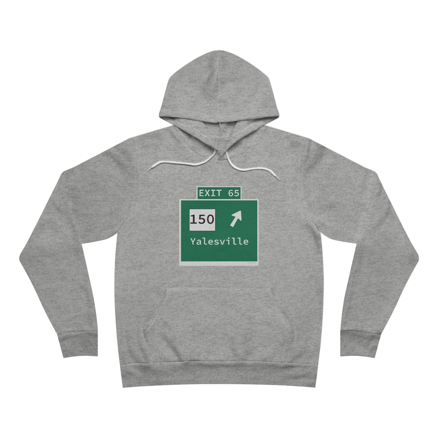 Vintage WCP Exit 65 Sign Unisex Sponge Fleece Pullover Hoodie