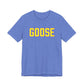 Goose Zip Code Yellow & Pink Unisex Jersey Short Sleeve Tee