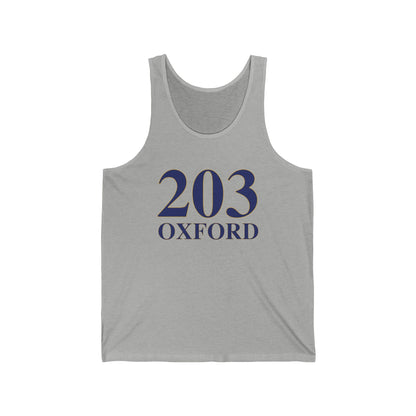 203 Oxford Unisex Jersey Tank Top