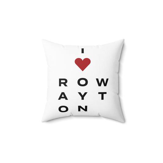 Rowayton Vision Spun Polyester Square Pillow