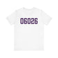 06026 East Granby Connecticut Zip Code Unisex Jersey Short Sleeve T-Shirt