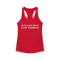 Just a kid from East Haddam Women's Ideal Racerback Tank Top