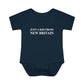 Just a kid from New Britain Infant Baby Rib Bodysuit