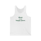Kent is My Happy Place  Unisex Jersey Tank Top