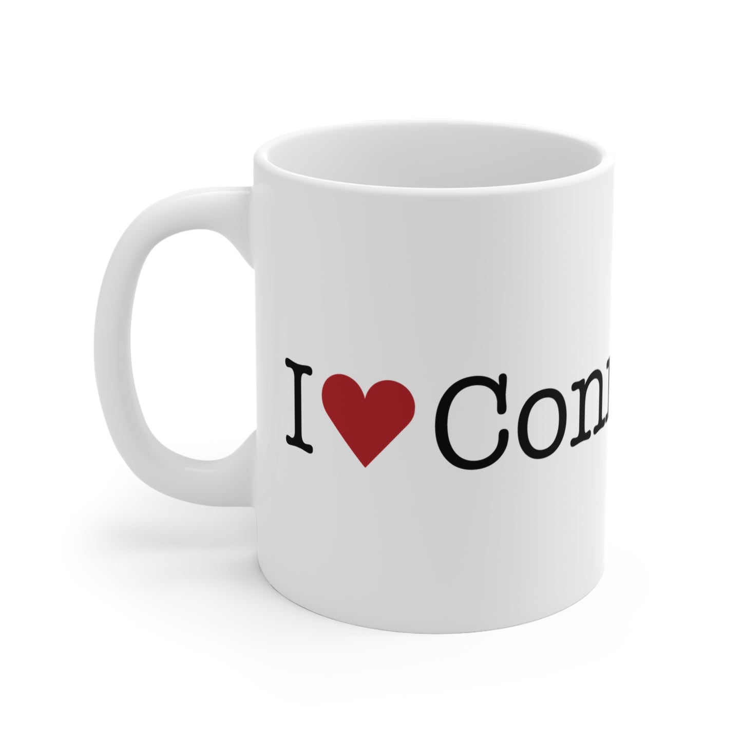 I Heart Connecticut. Mug 11oz