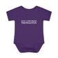 Just a kid from Thomaston Infant Baby Rib Bodysuit