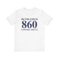 Bethlehem 860 Connecticut Unisex Jersey Short Sleeve T-Shirt