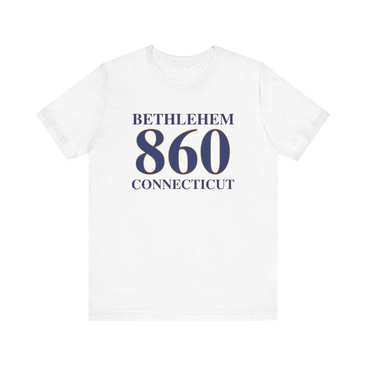 Bethlehem 860 Connecticut Unisex Jersey Short Sleeve T-Shirt