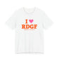 I Heart RDGF Unisex Jersey Short Sleeve T-Shirt