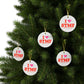 I Heart STMF Glass Ornaments
