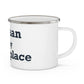 Canaan is my Happy Place Enamel Camping Mug