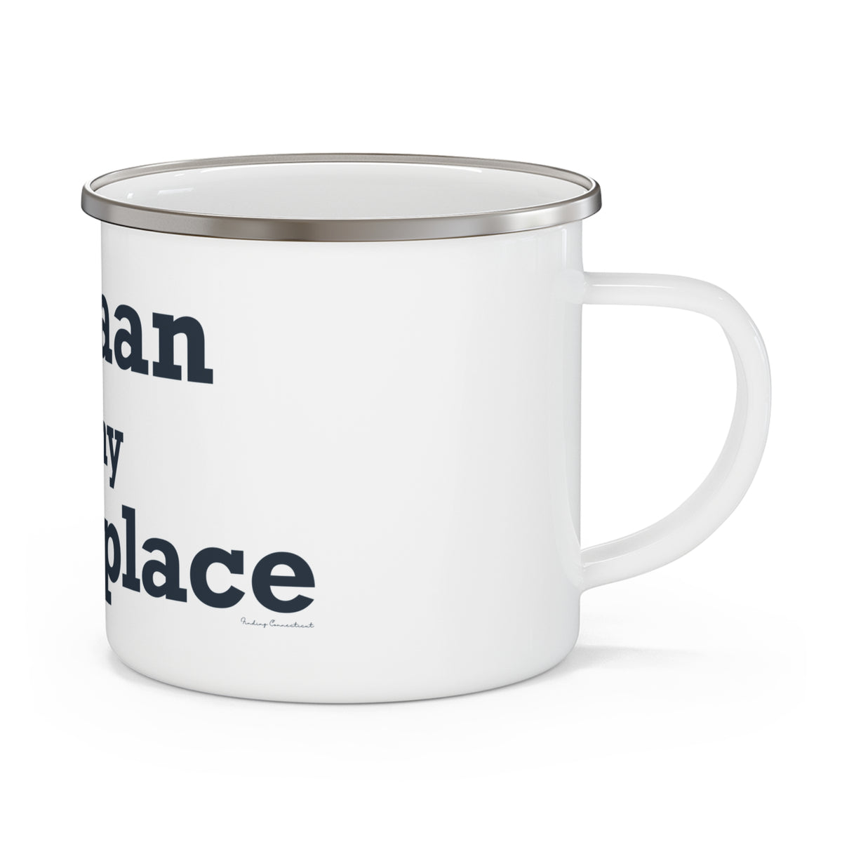 Canaan is my Happy Place Enamel Camping Mug