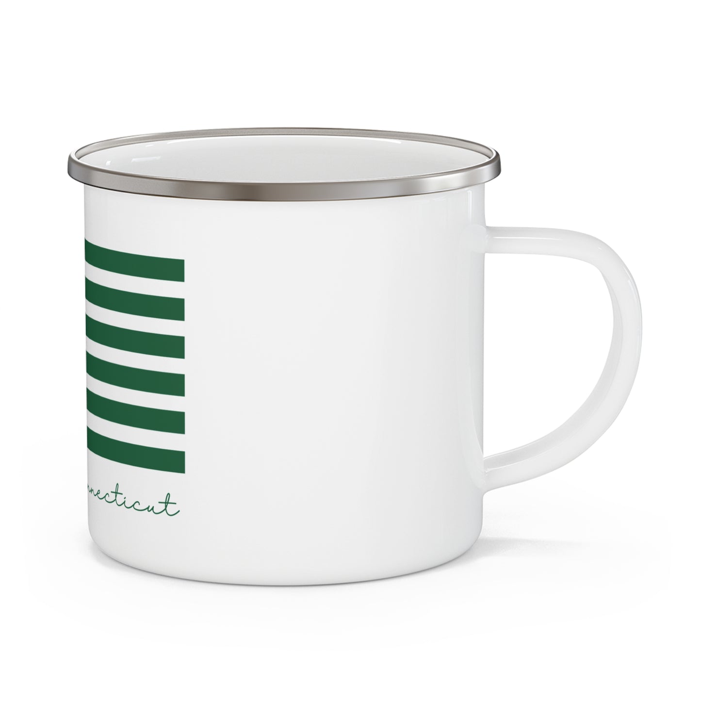 Wallingford Connecticut St. Patrick’s Day Flag Enamel Camping Mug