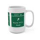 Vintage Merritt Parkway Exit 28 Sign Mug 15oz
