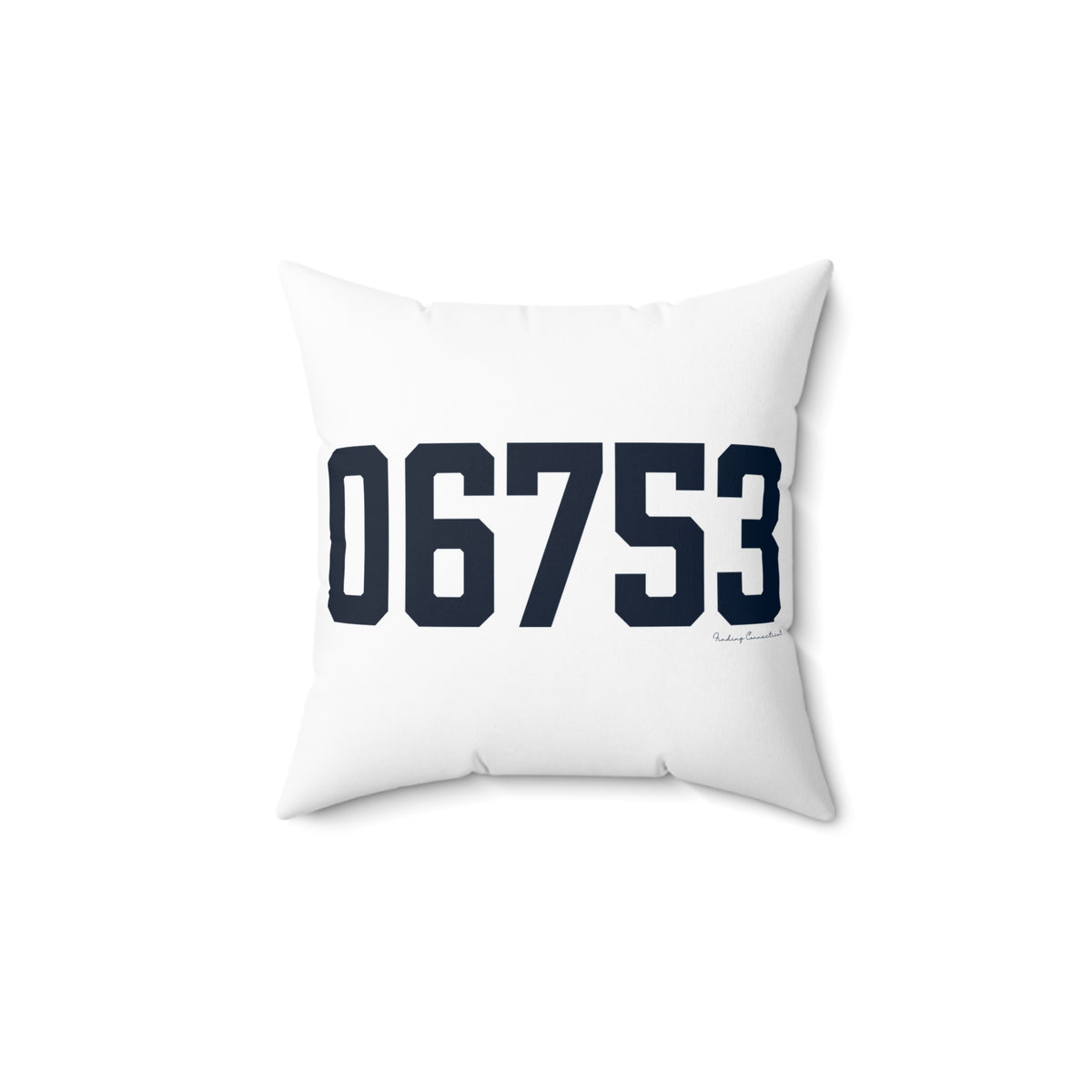 06753 Cornwall Connecticut Zip Code Polyester Square Pillow
