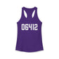 06412 Chester CT Zip Code Women's Ideal Racerback Tank Top