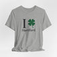 I Clover Hartford Unisex Jersey Short Sleeve T-Shirt