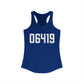 06419 Killingworth CT Zip Code Women's Ideal Racerback Tank Top
