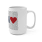 Wilton Love Mug 15oz