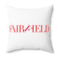 41 Tilt Fairfield Spun Polyester Square Pillow