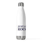 Just a kid from Rocky Hill 20 oz Insulated Bottle