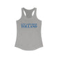 Just a kid from Tolland Women's Ideal Racerback Tank Top