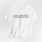 Just a kid from Barkhamsted Unisex Jersey Short Sleeve T-Shirt
