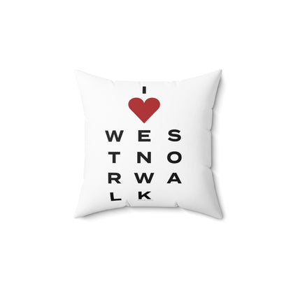 West Norwalk Vision Spun Polyester Square Pillow