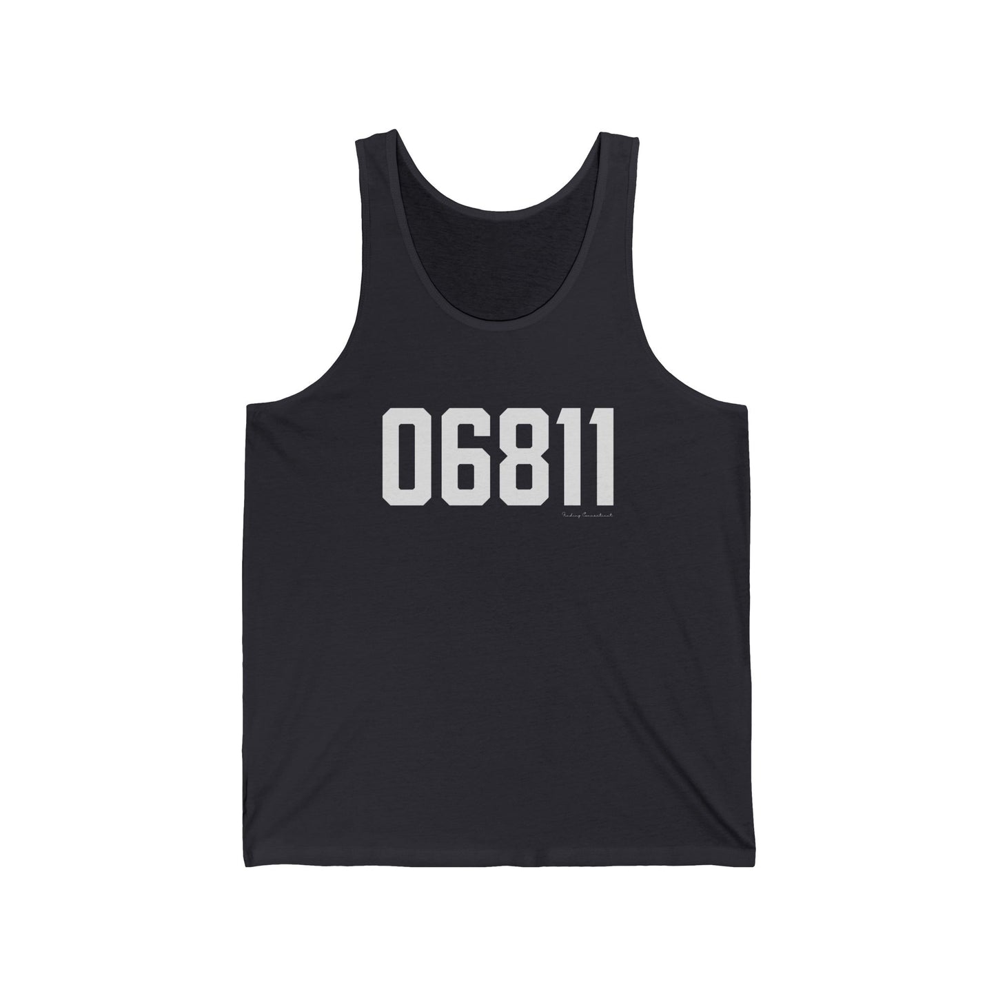 06811 Danbury CT Zip Code Unisex Jersey Tank Top