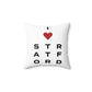 Stratford Vision Spun Polyester Square Pillow