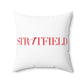 41 Tilt Stratfield Spun Polyester Square Pillow