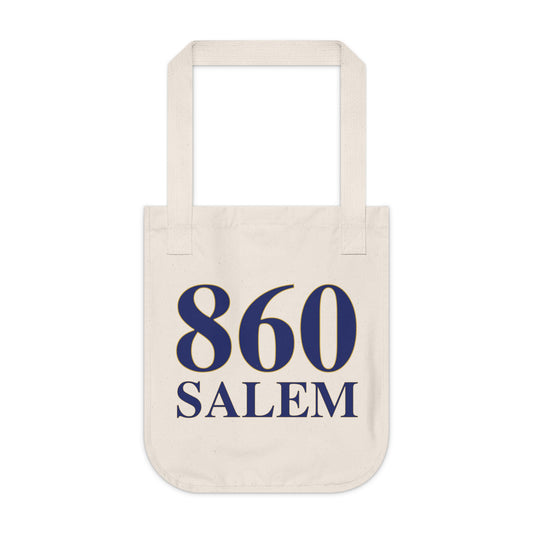 860 Salem Organic Canvas Tote Bag