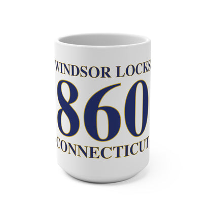 Windsor Locks 860 Connecticut Mug 15oz