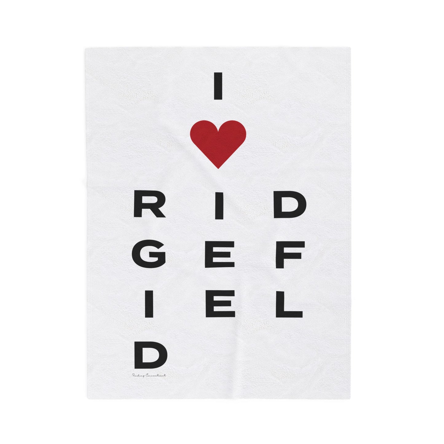 Ridgefield Vision Velveteen Plush Blanket
