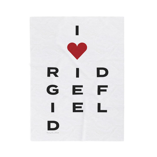 Ridgefield Vision Velveteen Plush Blanket
