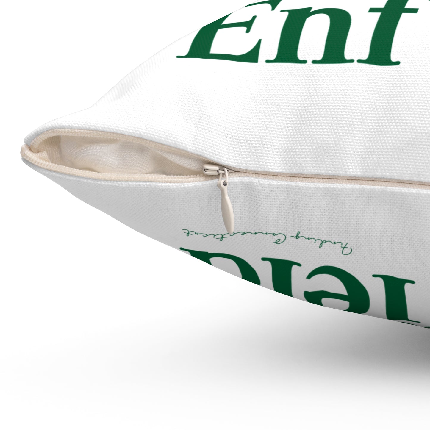 I Clover Enfield Spun Polyester Square Pillow