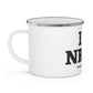 I Heart NRWK Enamel Camping Mug