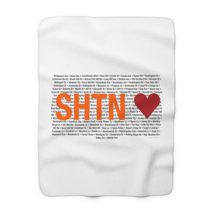 Shelton Love Sherpa Fleece Blanket