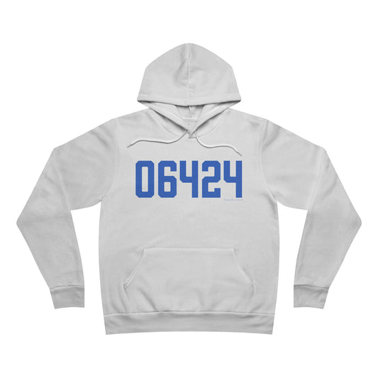 06464 East Hampton Connecticut Zip Code Unisex Sponge Fleece Pullover Hoodie