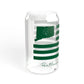 Portland Connecticut St. Patrick’s Day Flag Sipper Glass, 16oz