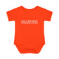 Just a kid from Windsor Locks Infant Baby Rib Bodysuit