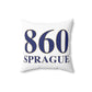 860 Sprague Spun Polyester Square Pillow