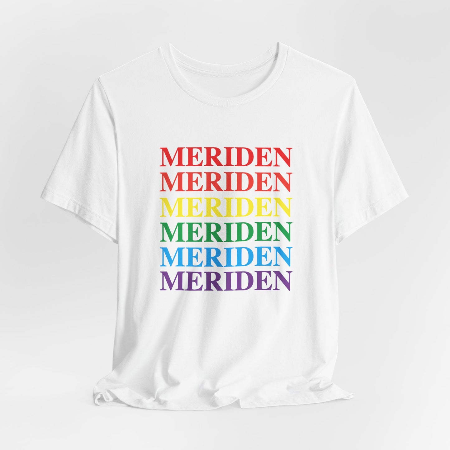 Meriden Pride Unisex Jersey Short Sleeve Tee