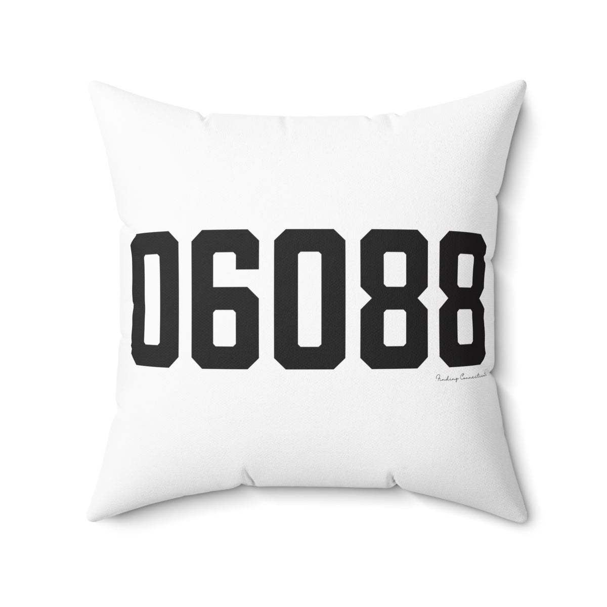 06088 East Windsor Connecticut Zip Code Polyester Square Pillow