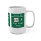 Vintage Merritt Parkway Exit 35 Sign Mug 15oz